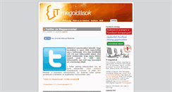 Desktop Screenshot of itmegoldasok.hu